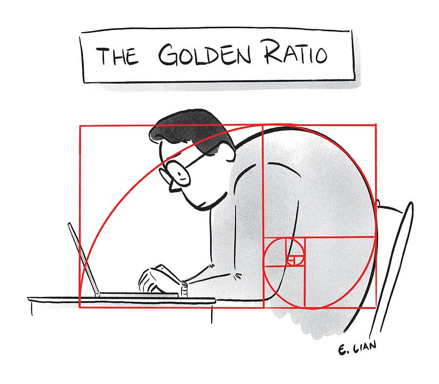 The Golden Ratio mala postura corporal